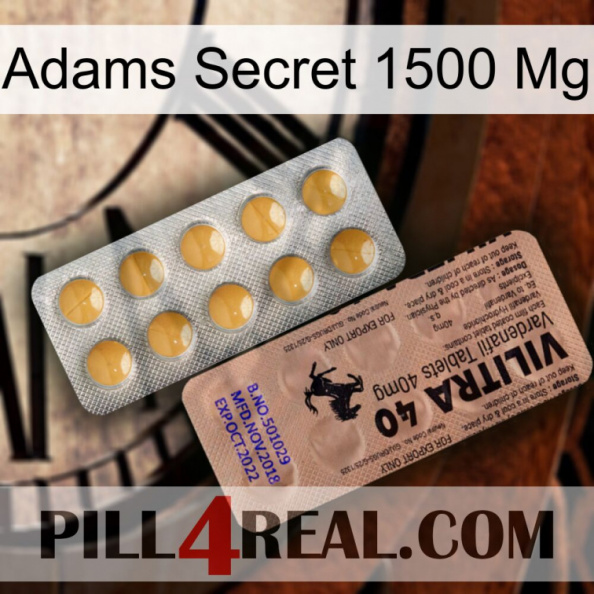 Adams Secret 1500 Mg 41
